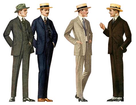 Fabrics were all wool with. History of Men's Suit 1900 - 1910 Men's Fashion | Vintage ...