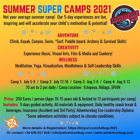 Summer Camp 2021 Basecamp