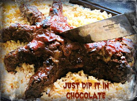 Just Dip It In Chocolate My Hand Will Go On Halloween Meatloaf Recipe