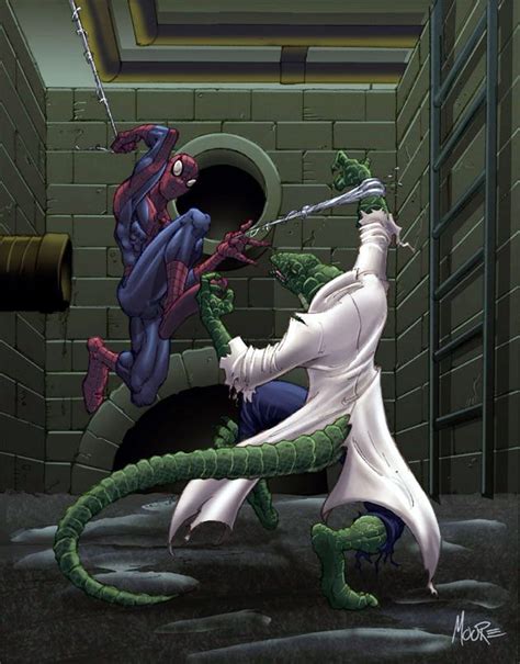 Spider Man Vs Lizard Marvel Comics Pinterest Man Vs Spider Man And Lizards