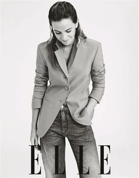 Emma Watson Covers The December 2014 Issue Of Elle Uk Magazine