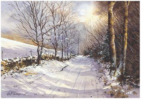 Color Palettes For Winter Landscape Paintings Artists Network