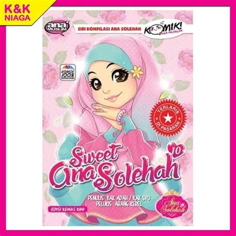 Komik Sweet Ana Solehah 10 Buku Cerita Kanak Kanak Ana Muslim Shopee