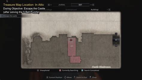 Castle Dimitrescu Treasure How To Solve Treasure Map Resident Evil