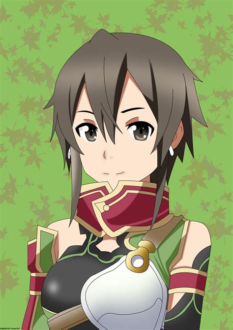 Sword Art Online Sinon By Kowa On Deviantart