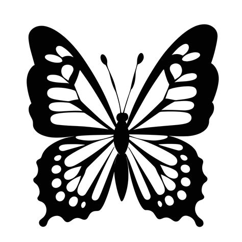 Esta Es Un Mariposa Vector Silueta Mariposa Vector Clipart Mariposa