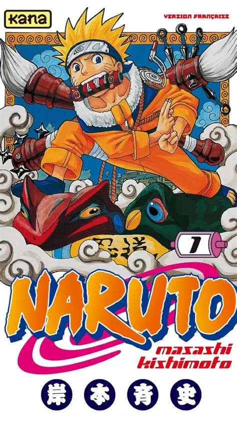 Naruto Volume 1 2 3 Naruto Manga Covers Anime