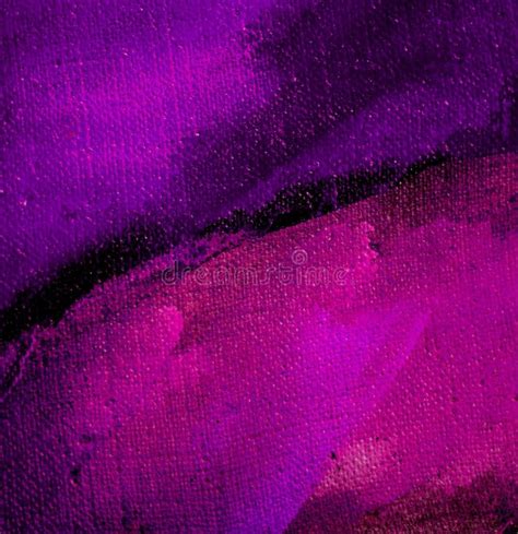 Abstract Lilac Painting By Oil On Canvas Illustration Background