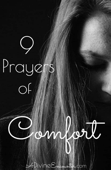 May our lord comfort you during. 9 Prayers of Comfort