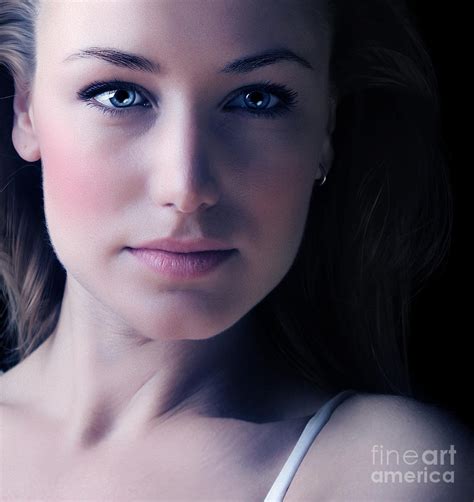 Glamor Woman Face Portrait Photograph By Anna Om Pixels