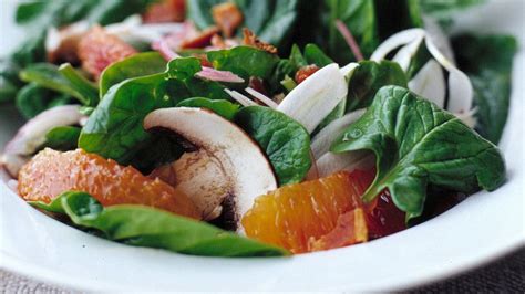 Spinach Salad With Fennel And Blood Oranges Recipe Martha Stewart