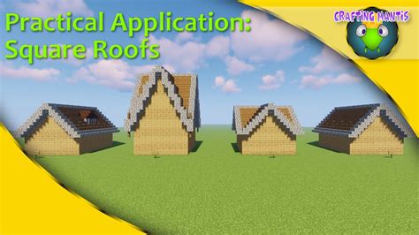 Practical Application How To Build Square Roofs ♥ Building With Mantis Youtube