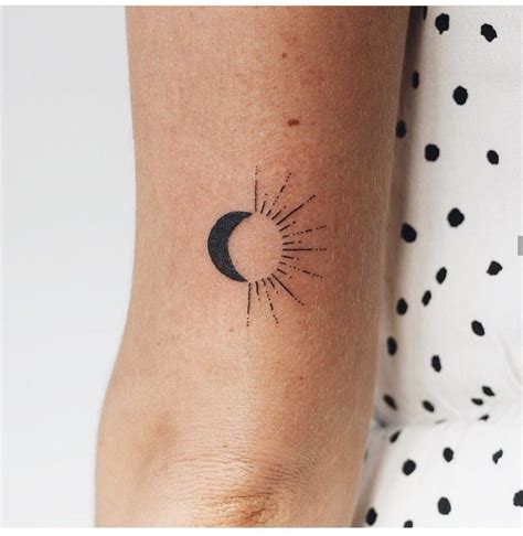 Live By The Sun Love By The Moon ☀️🌙 On Astronomical Tattoo Sun
