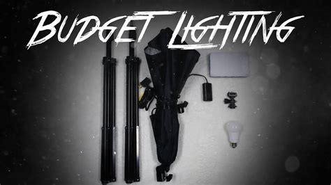 Budget Lighting Kit For Youtube How To Light Your Videos Youtube