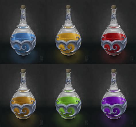 Artstation Potions Alternate Design