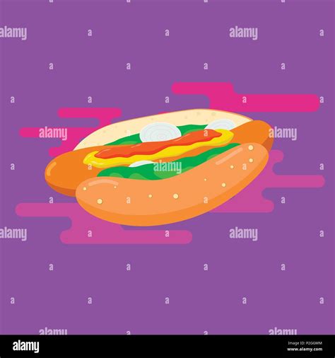 Hotdog Sticker Hi Res Stock Photography And Images Alamy