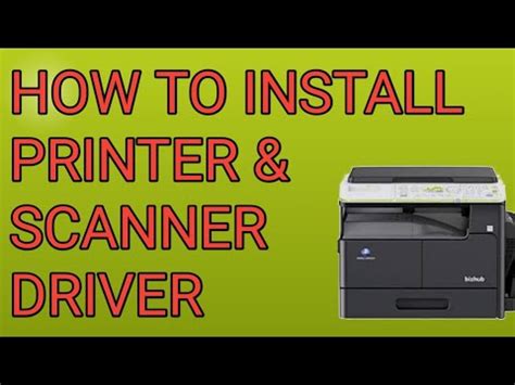Find everything from driver to manuals of all of our bizhub or accurio products. Do I Need A Driver To Install Konica Minolta Bizhub ...