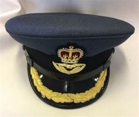 Raf Group Captains No1 Dress Cap Hat Badge Military Royal Air Force