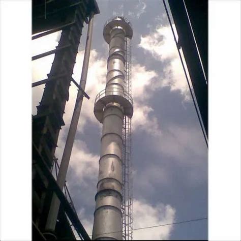 Ms Mild Steel Chimney For Industrial 30 40 Meter At Best Price In Mumbai