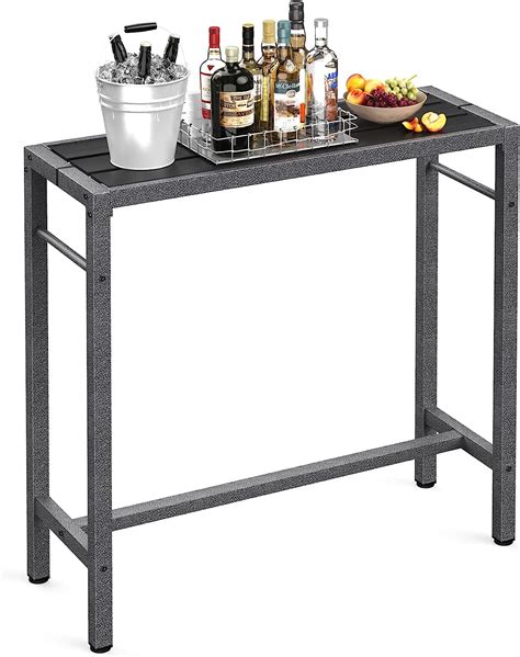 Buy Mr Ironstone Outdoor Bar Table 39 Patio Table Pub Height Dining