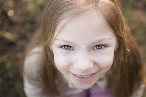 Little Girl With Smiling Face