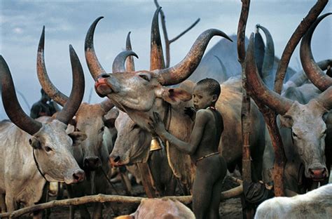 Powerful Photographs Show The Daily Life Of The Dinka People Of