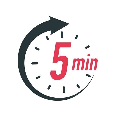 Minutes Timer Symbol Color Style Vector Art At Vecteezy
