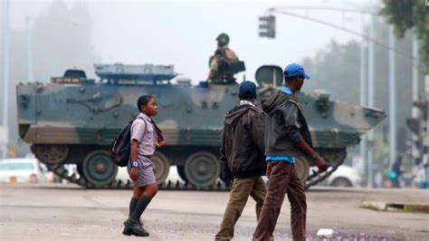 Zimbabwe Is Under Military Control As Army Seizes Power Cnn
