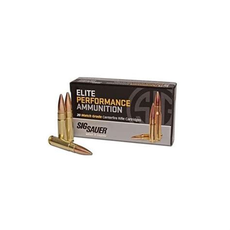 Sig Sauer Inc Elite Performance Match Ammo 300 Aac Blackout Subsonic