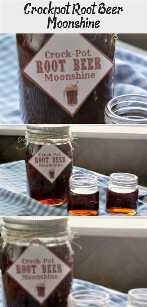 Once the liquid has cooled, add in the alcohol and stir well. Crock-pot Root Beer Moonshine | Flavored moonshine recipes ...