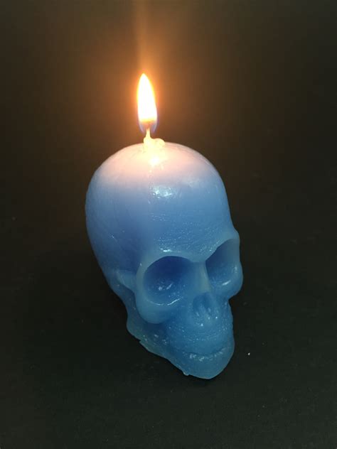 Scented Skull Candle Plattregalos
