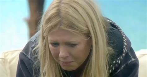 Celebrity Big Brother Scared Tara Reid Breaks Down In Tears Mirror Online