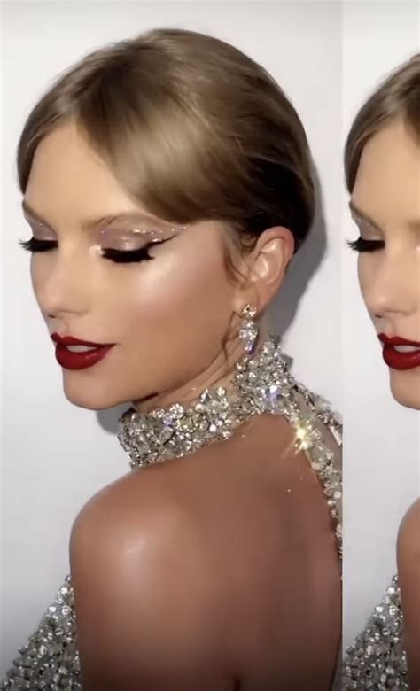 Taylor Swift Aesthetic Midnights Era Makeup Glam Date Night Makeup