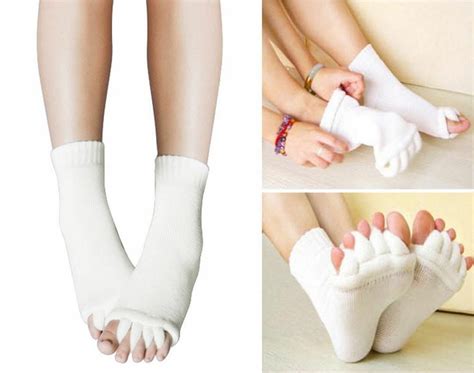 Sunsiom Comfy Toes Foot Alignment Socks Relief For Bunions Hammer Toes
