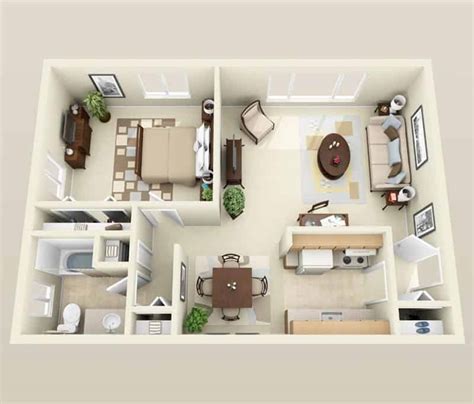 This is the typical apartment that you'll picture when you think of having. What Is The Difference Between Studio Apartment and One ...