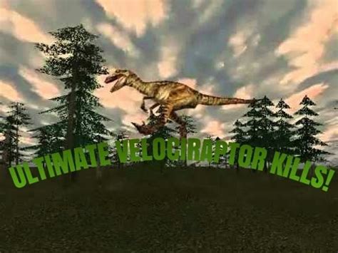 Carnivores Dinosaur Hunter Ultimate Velociraptor Kills YouTube