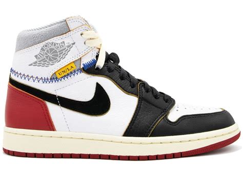 Slum Ltd Jordan 1 Retro High Union Los Angeles Black Toe