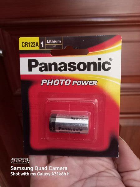 Jual Battery Panasonic CR123A Lithium Photo CR 123A Baterai Batere