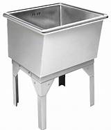 Free Standing Laundry Sink Stainless Steel Pictures
