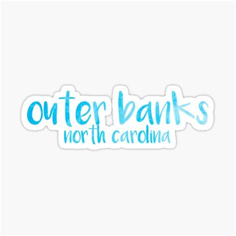 Outer Banks Stickers Redbubble