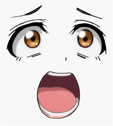 Clip Art Ahegao For Free Transparent Anime Girl Face