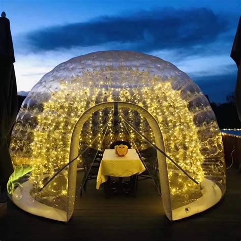 Factory Price Igloo Transparent Dome Clear Bubble Inflatable Tent With