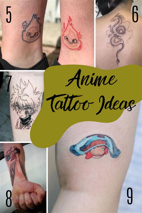 Kick Ass Anime Tattoo Ideas Characters Symbols Designs Tattoo Glee