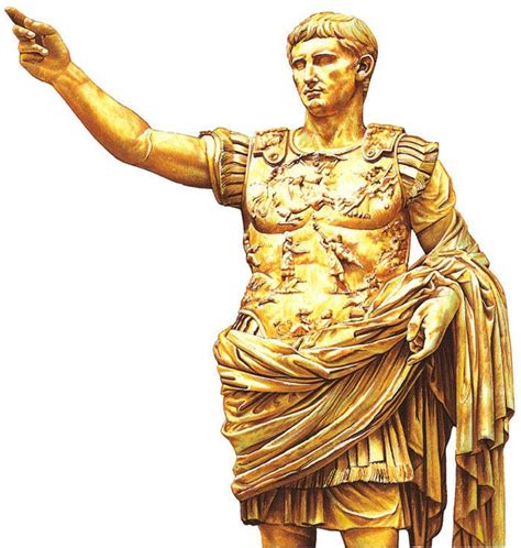 César Augusto Primer Emperador Romano RomaImperial com