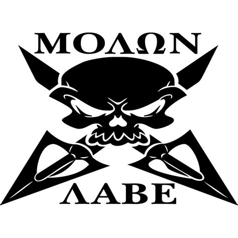 Molon Labe Logo Vector Logo Of Molon Labe Brand Free Download Eps Ai