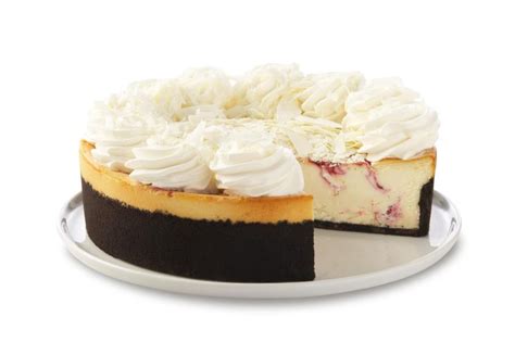White Chocolate Raspberry Truffle Cheesecake The Cheesecake Factory