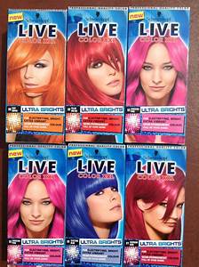 Schwarzkopf Live Color Ultra Brights Hair Dye Semi Permanent
