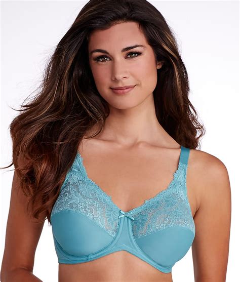 Lilyette Comfort Lace Minimizer Bra Womens Ebay