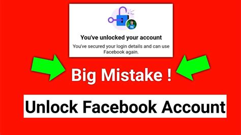 your account has been locked facebook how to unlock facebook account 2021 youtube
