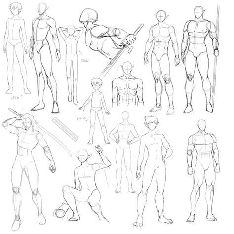 Poses Male Drawing at GetDrawings | Free download